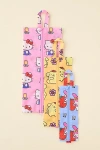 Baggu 3d Zip Pouch Set In Hello Kitty/friends Flo At Urban Outfitters