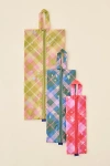 Baggu 3d Zip Pouch Set In Star Plaid At Urban Outfitters