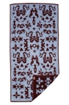 Baggu Bath Towel In Blue