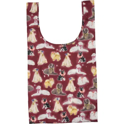 Baggu Big  Nylon Tote In Fancy Dogs
