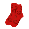 Baggu Happy Crew Sock In Red Happy, Women's At Urban Outfitters In Red