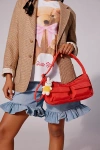 Baggu Cargo Nylon Shoulder Bag In Candy Apple, Women's At Urban Outfitters