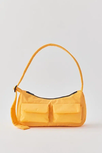 Baggu Cargo Nylon Shoulder Bag In Mango, Women's At Urban Outfitters