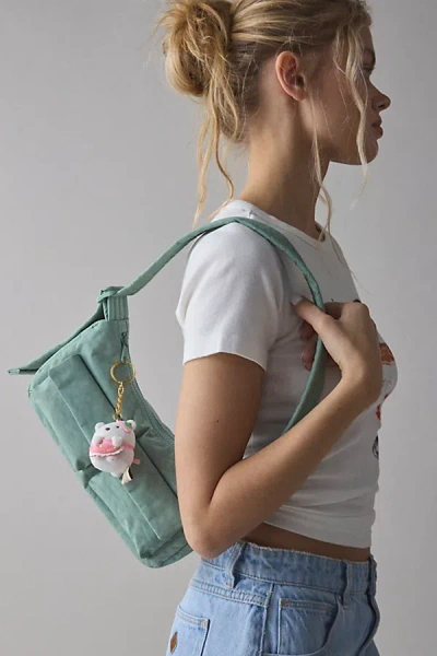 Baggu Cargo Nylon Shoulder Bag In Seafoam, Women's At Urban Outfitters