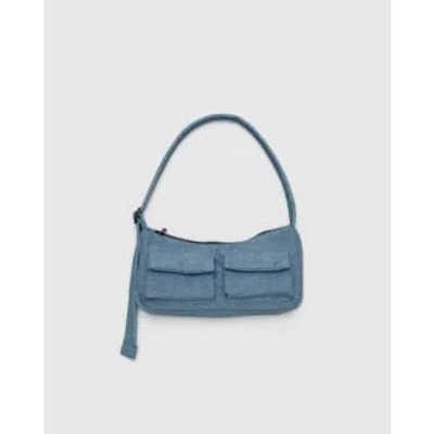 Baggu Cargo Shoulder Bag In Blue