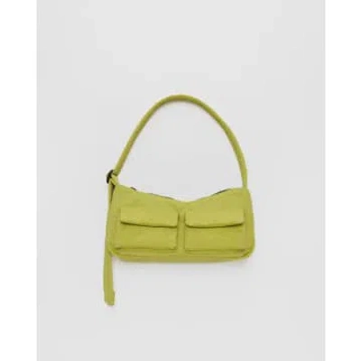 Baggu Cargo Shoulder Bag Lemongrass In Green