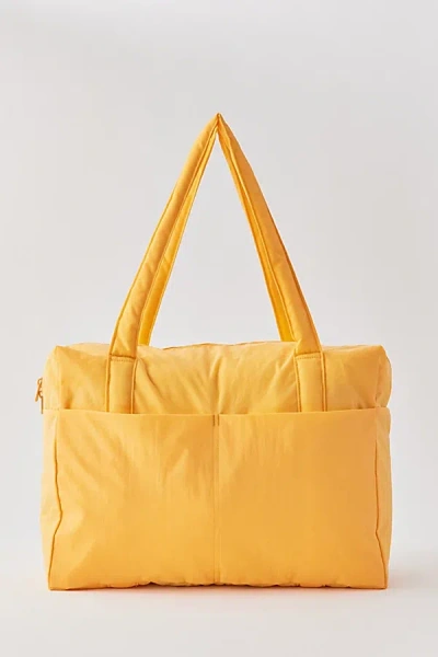 Baggu Cloud Carry-on Bag In Mango, Women's At Urban Outfitters In Yellow