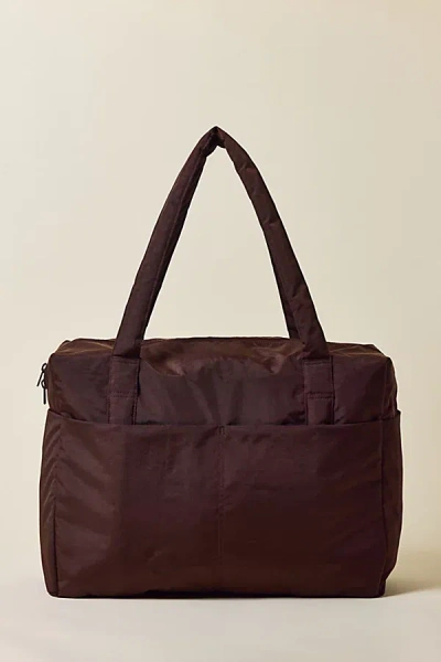 Baggu Cloud Carry-on Bag In Coffee, Women's At Urban Outfitters In Pattern