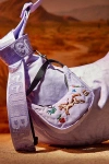 Baggu Crescent Bag Charm In Embroidered Pony At Urban Outfitters