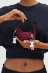 Baggu Crescent Bag Charm In Oxblood At Urban Outfitters