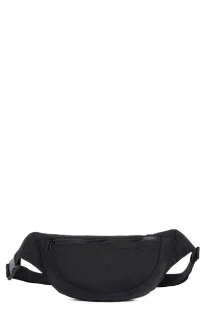 Baggu Crescent Fanny Pack In Black