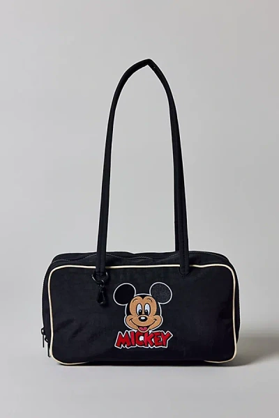Baggu Disney  Nylon Bowler Bag - Embroidered Mickey Mouse Club In Embroidered Mickey Mouse Club, Wome