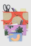 Baggu Flat Pouch Set In Japanese Produce At Urban Outfitters