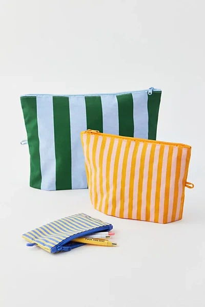 Baggu Go Pouch Set In Hotel Stripes, Women's At Urban Outfitters