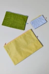 Baggu Go Pouch Set In Pastels Colorblock, Women's At Urban Outfitters In Pastels Colorblock
