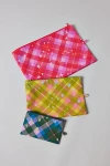 Baggu Go Pouch Set In Star Plaid, Women's At Urban Outfitters In Multi