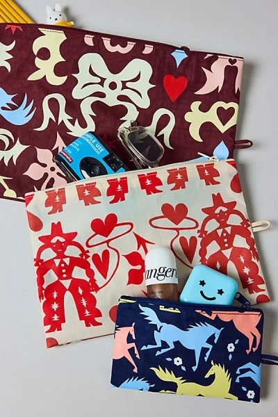 Baggu Go Pouch Set In Western Cut/outs, Women's At Urban Outfitters