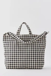 Baggu Horizontal Duck Bag In Black/white Gingham, Women's At Urban Outfitters