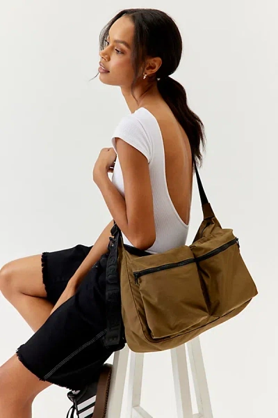 Baggu Large Cargo Crossbody Bag In Seaweed, Women's At Urban Outfitters