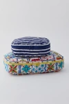 Baggu Large Packing Cube Set In Vacation Tiles, Women's At Urban Outfitters In Blue