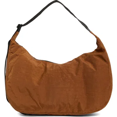 Baggu Large Recycled Nylon Crescent Shoulder Bag