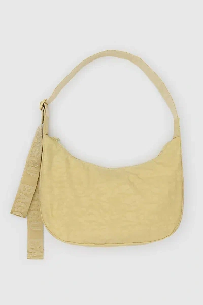 Baggu Medium Nylon Crescent Bag In Butter At Urban Outfitters In Yellow