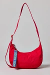 Baggu Medium Nylon Crescent Bag In Color Candy Apple At Urban Outfitters In Red