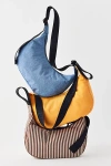 Baggu Medium Nylon Crescent Bag In Digital Denim At Urban Outfitters