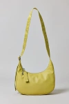 Baggu Medium Recycled Leather Crescent Bag In Straw, Women's At Urban Outfitters