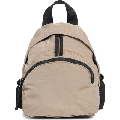 Baggu Mini Nylon Backpack In Gray