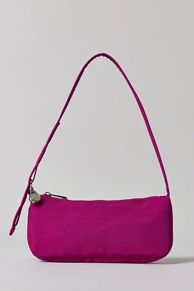 Baggu Nylon Pochette Bag In Deep Fuschia, Women's At Urban Outfitters In Purple