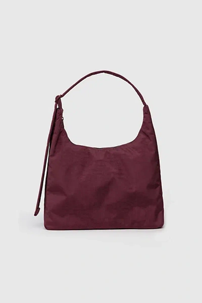 Baggu Nylon Shoulder Bag In Mahogany, Women's At Urban Outfitters In Brown