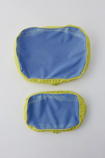 Baggu Recycled Nylon Packing Cube Set In Mesh Sunny Set, Women's At Urban Outfitters In Mesh Sunny Set