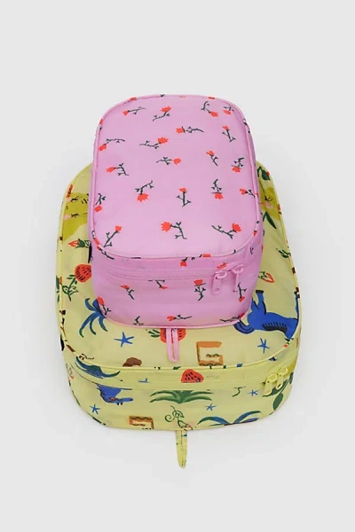 Baggu Packing Cube Set In Painted Prairie, Women's At Urban Outfitters