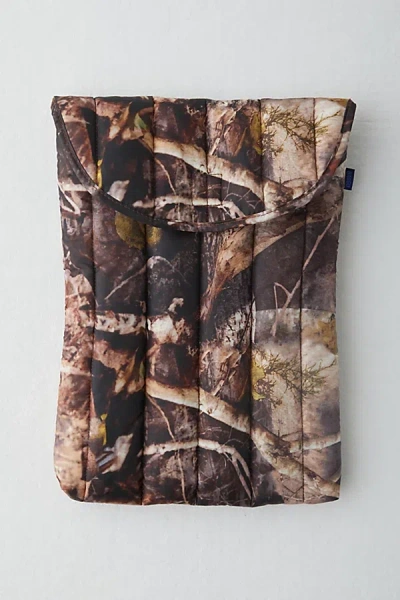 Baggu Puffy 16" Recycled Laptop Sleeve In Photo Forest At Urban Outfitters In Photo Forest