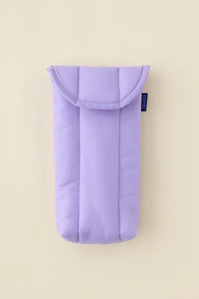 Baggu Puffy Glasses Sleeve In Wisteria, Women's At Urban Outfitters In Purple