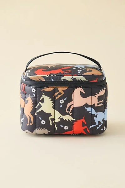 Baggu Puffy Lunch Bag In Horse Cutouts At Urban Outfitters In Black