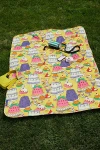 Baggu Puffy Picnic Blanket In Patisserie At Urban Outfitters In Multi