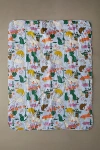 Baggu Puffy Picnic Blanket In Table Cats At Urban Outfitters In White