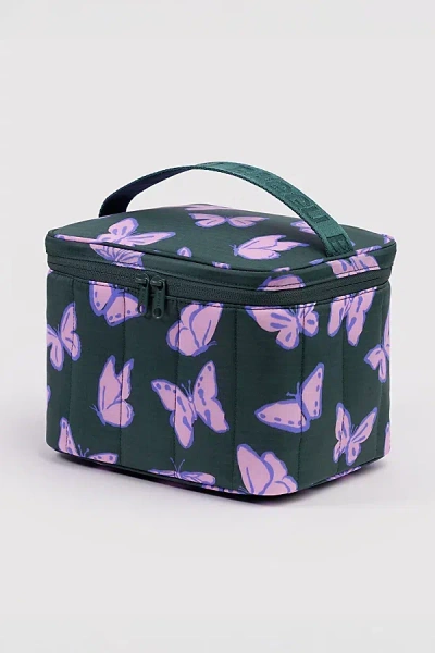 Baggu Puffy Printed Lunch Bag In Butterflies At Urban Outfitters In Green