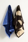 Baggu Reversible Hand Towel Set In Night Sky At Urban Outfitters In Multi