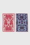 Baggu Reversible Hand Towel Set In Western At Urban Outfitters