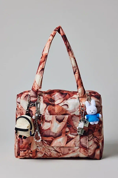 Baggu Small Cloud Carry-on Bag In Pointe Shoes, Women's At Urban Outfitters In Orange