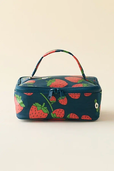 Baggu Small Cosmetic Case In Strawberry Blossom At Urban Outfitters