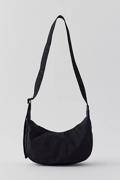 Baggu Small Nylon Crescent Bag In Black, Women's At Urban Outfitters
