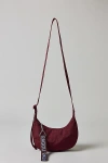 Baggu Small Nylon Crescent Bag In Mahogany, Women's At Urban Outfitters In Brown