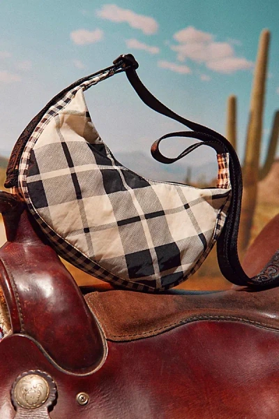Baggu Small Nylon Crescent Bag In Mixed Plaid, Women's At Urban Outfitters In Multi