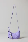 Baggu Small Nylon Crescent Bag In Wisteria, Women's At Urban Outfitters In Purple