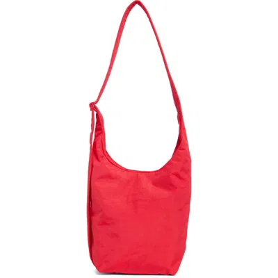 Baggu Small Nylon Sling Bag In Candy Apple
