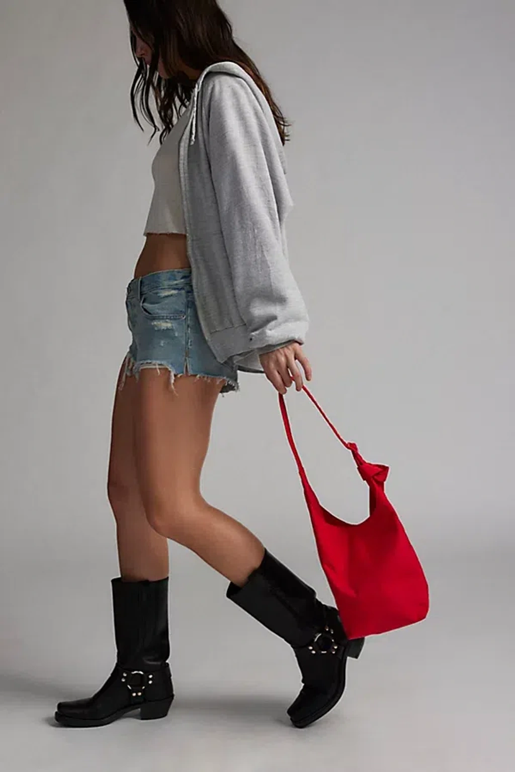 Baggu Small Nylon Sling Bag In Candy Apple, Women's At Urban